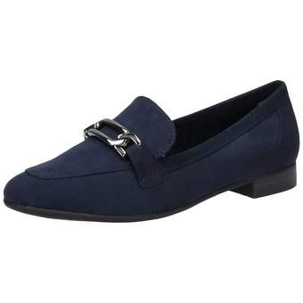 Marco Tozzi Slipper in blau