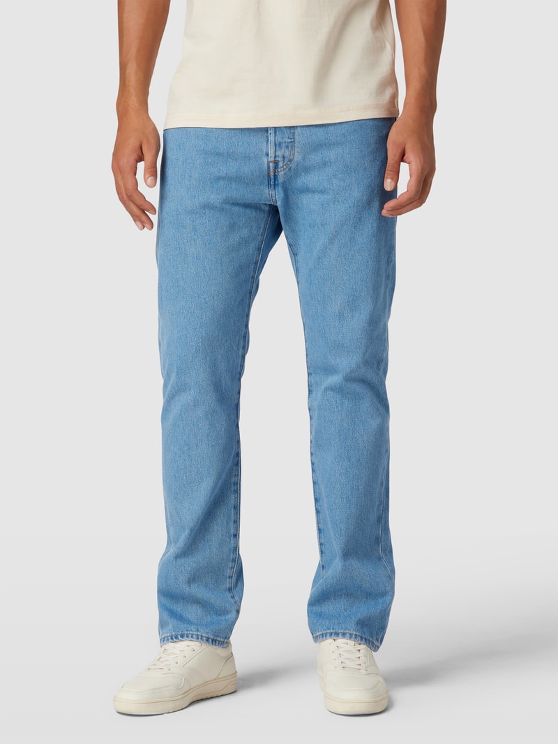 Jeans in 5-Pocket-Design Modell '501' in jeans
