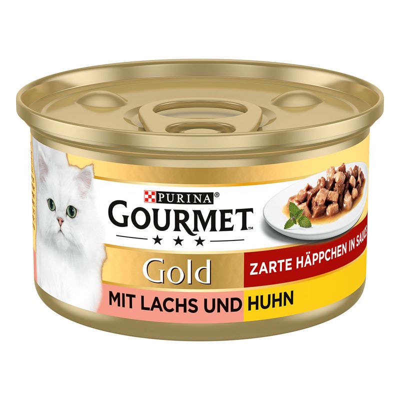 Gourmet Gold Zarte Häppchen 24 x 85 g zu TOP-Preisen | bitiba %
