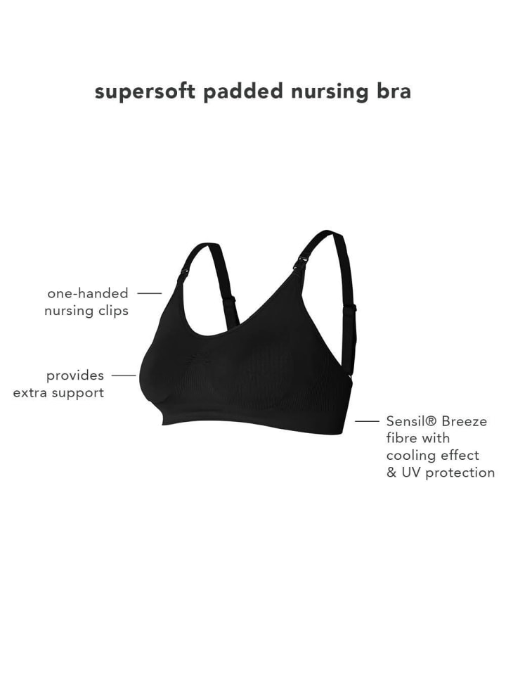 Noppies Nahtloser Still-Bh Cleo in Black günstig kaufen