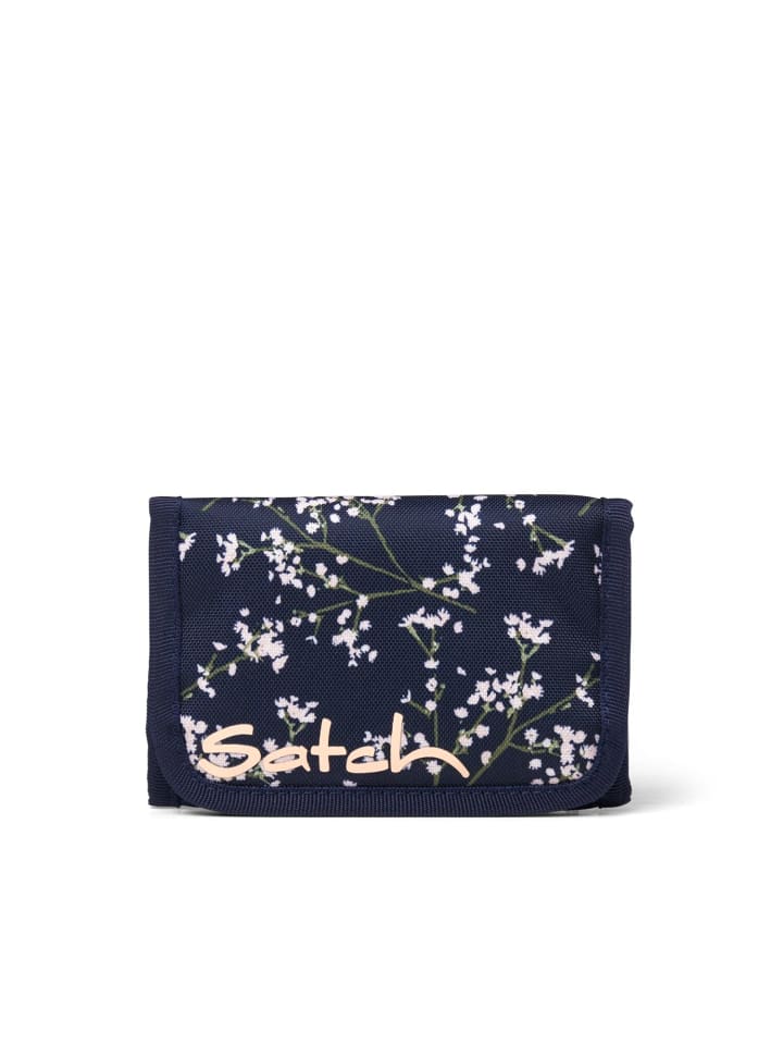 Satch Geldbeutel Bloomy Breeze in Blau/Rosa günstig kaufen onesize