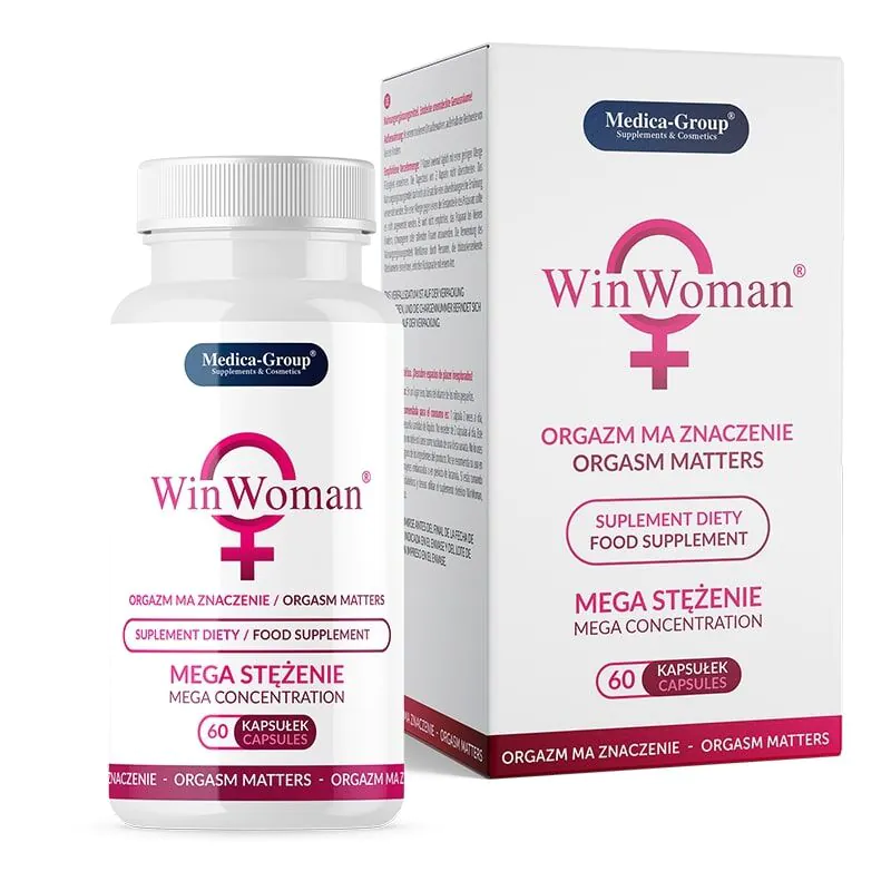 Win Woman, Συμπλήρωμα διατροφής για τη βελτίωση της λίμπιντο και την τόνωση του σώματος για γυναίκες, Κάψουλες