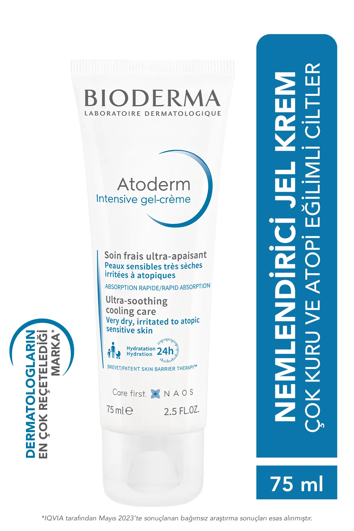 Bioderma  Atoderm Intensiv-Gel-Creme für die tägliche Pflege der Augenpartie Bioderma 500 ml