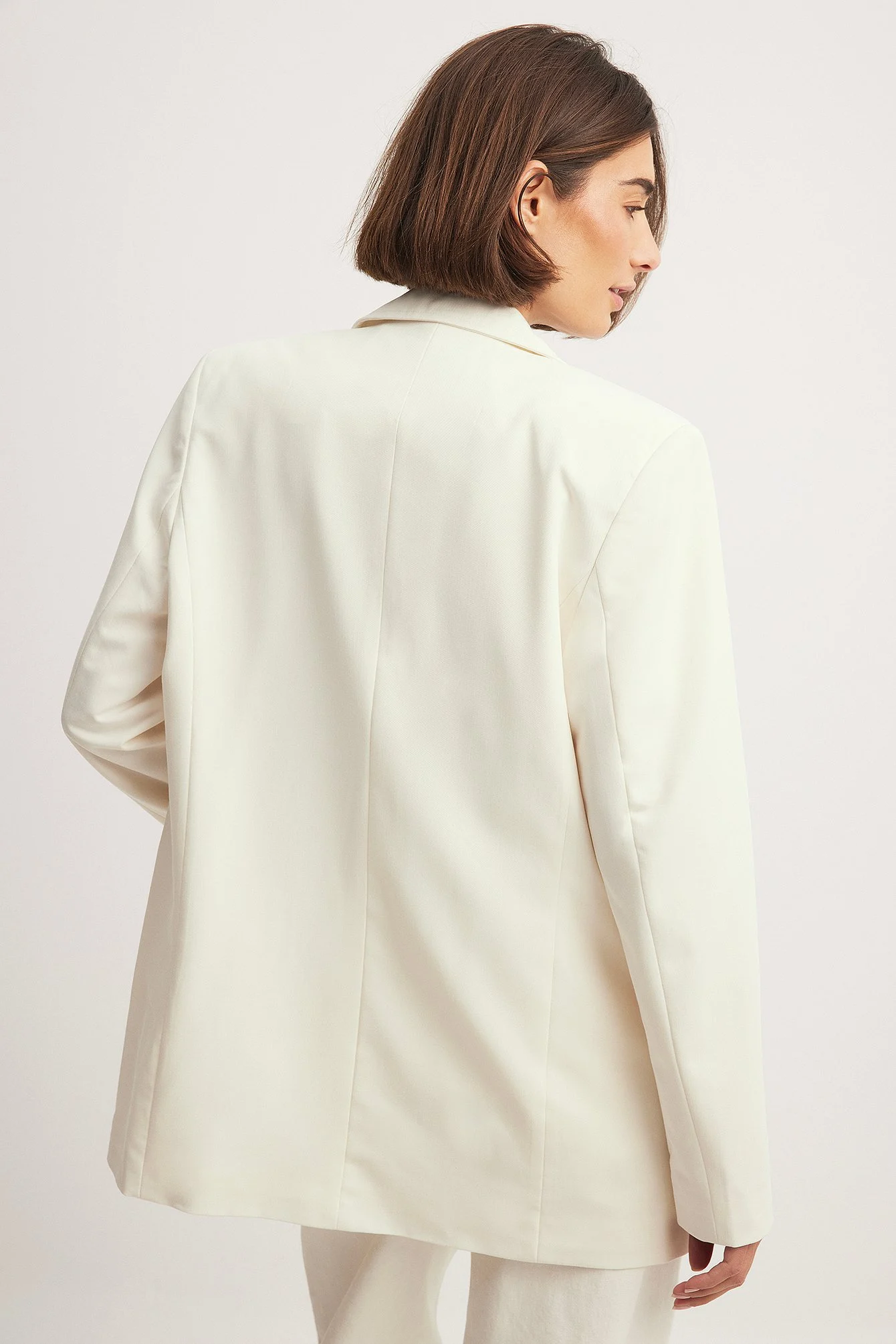 Oversized Blazer mit Steppnähten