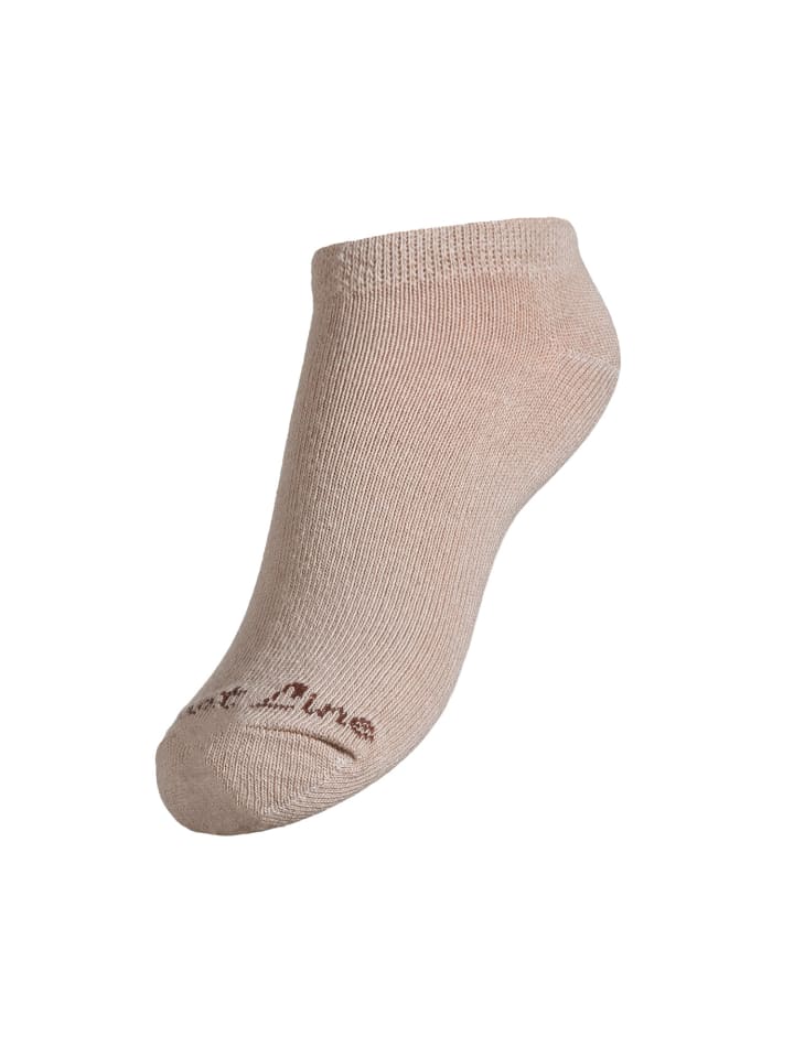 Yenita® Kinder Sneaker Socken 8 Paar in Beigetöne günstig kaufen
