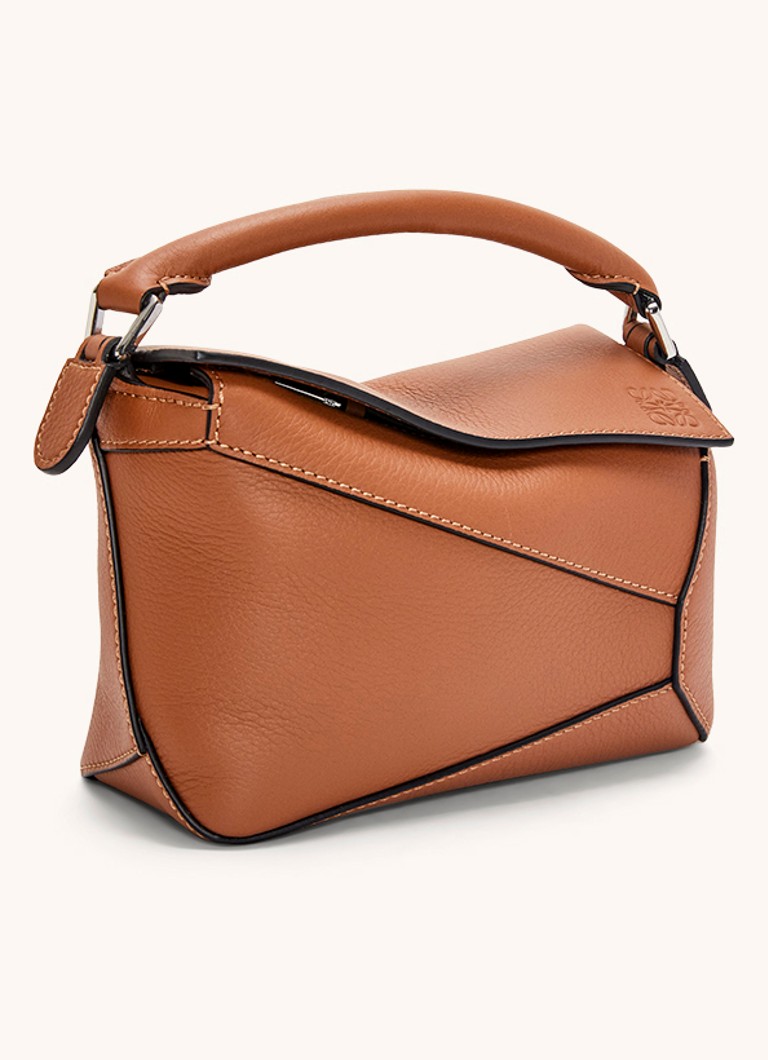 Geantă mini LOEWE Puzzle Edge din piele de vițel