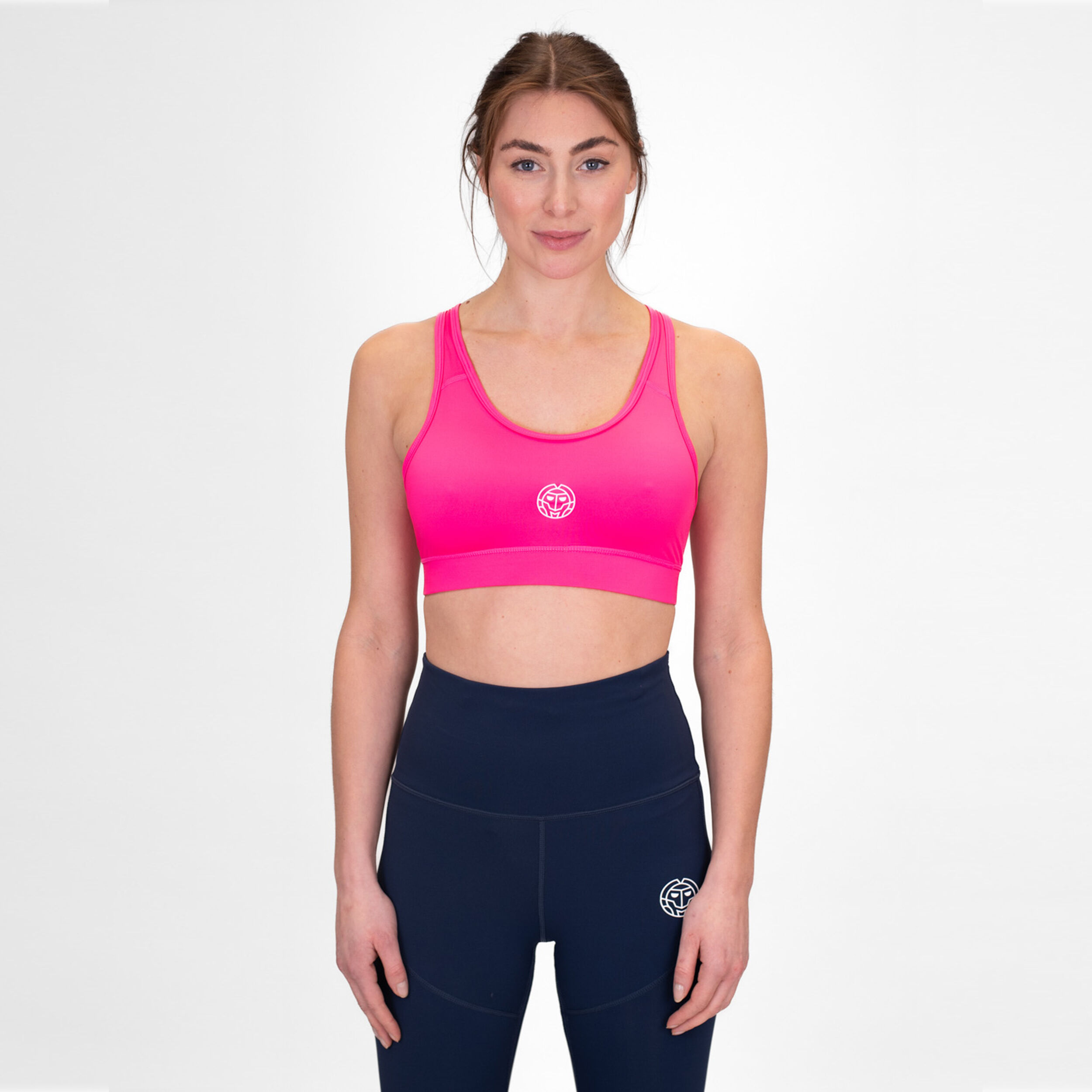 Crew Medium Support Sport-BH Damen - Pink