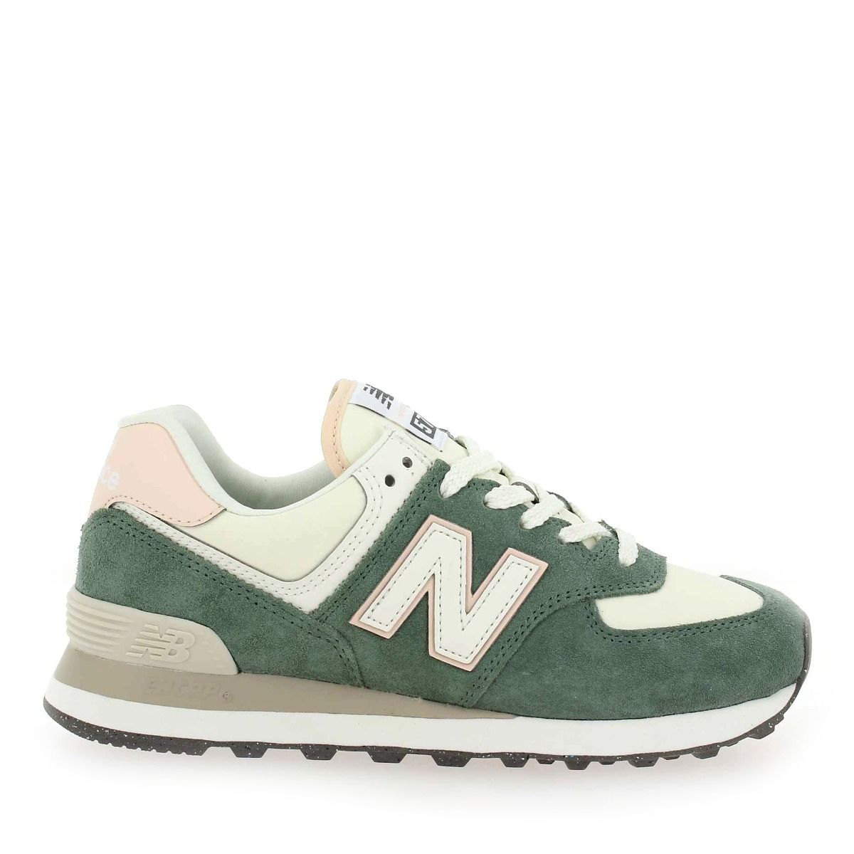 New Balance  WL574AJ2 - Vert Crème
