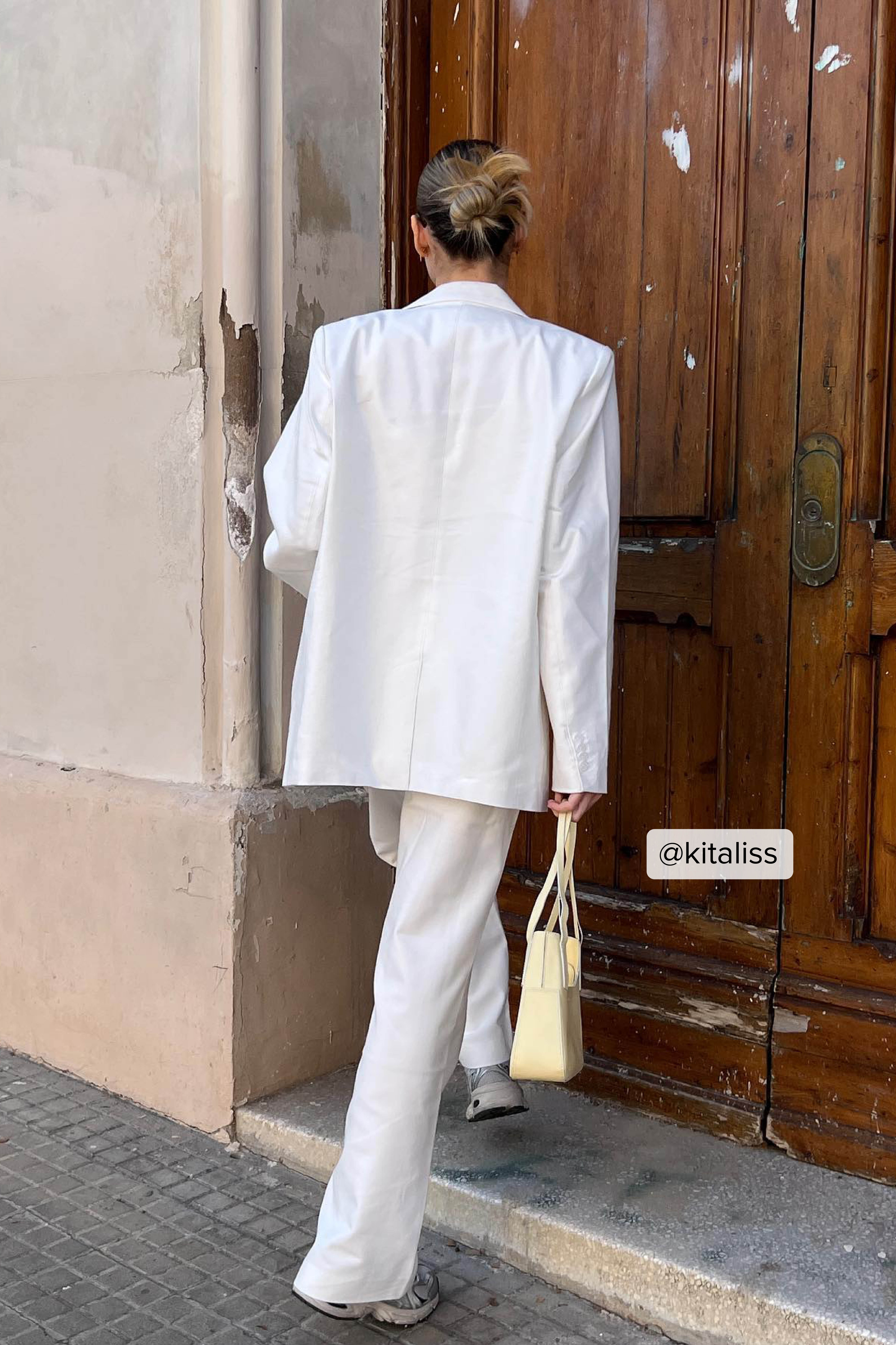 Anzughose mit mittlerer Taille
