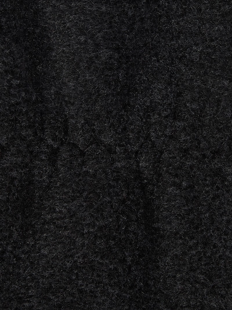 Handschuhe aus Teddyfell in anthrazit