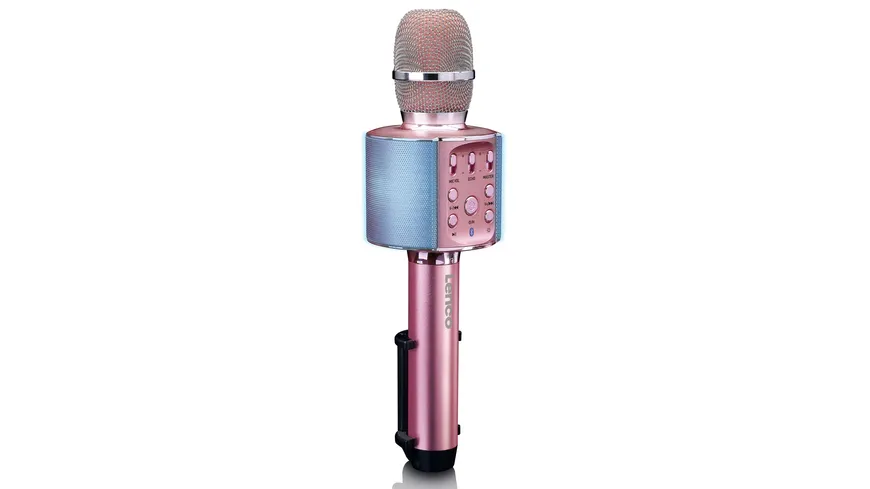 Lenco Karaoke-Mikrofon BMC-090PK - pink