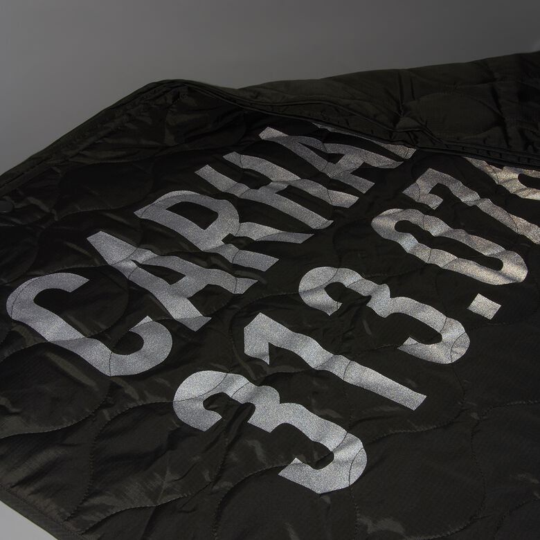Carhartt WIP Tour Quilted Blanket smoke green/reflective