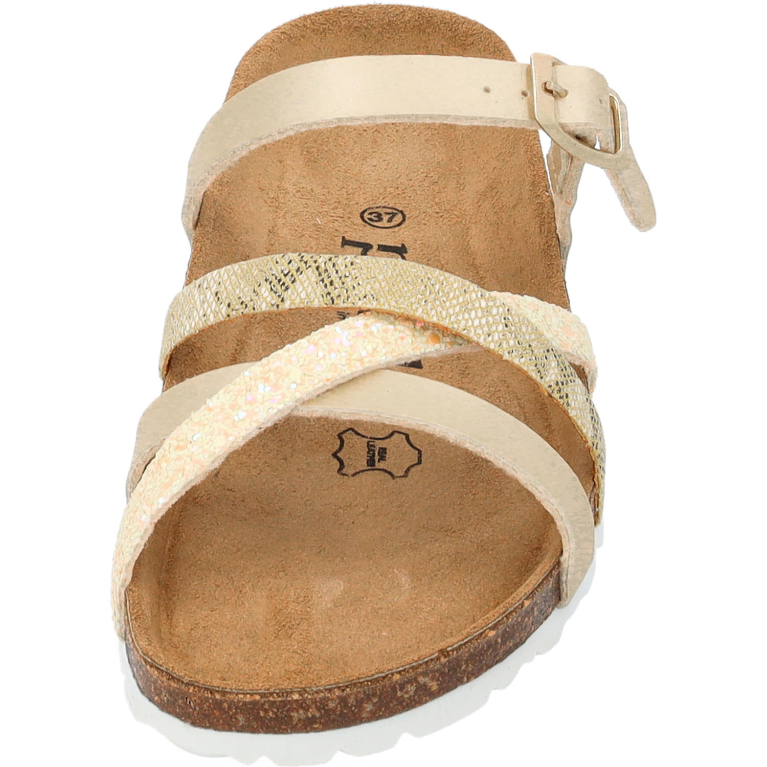 Palado Cruisi, Pantoletten, Damen, Gold Multisparkle