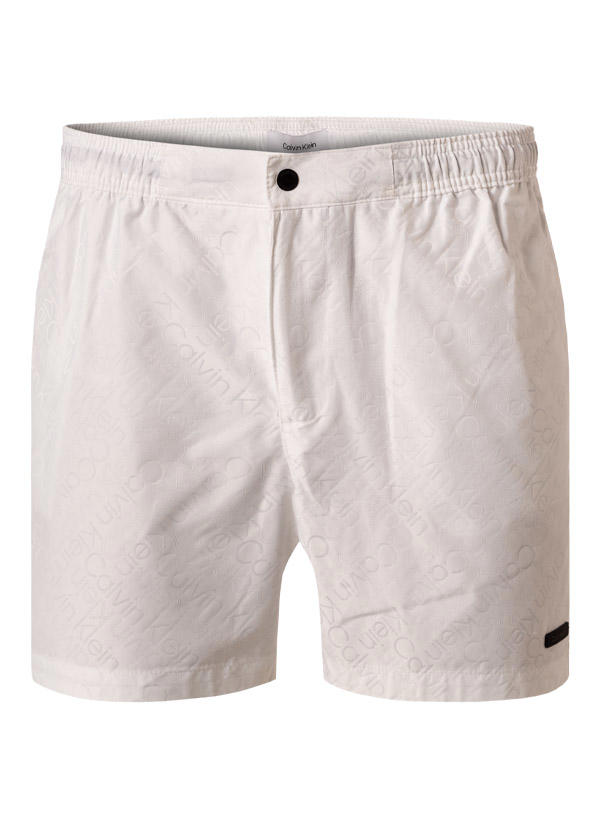 Calvin Klein Swimwear, Badeshorts, Mikrofaser, weiß