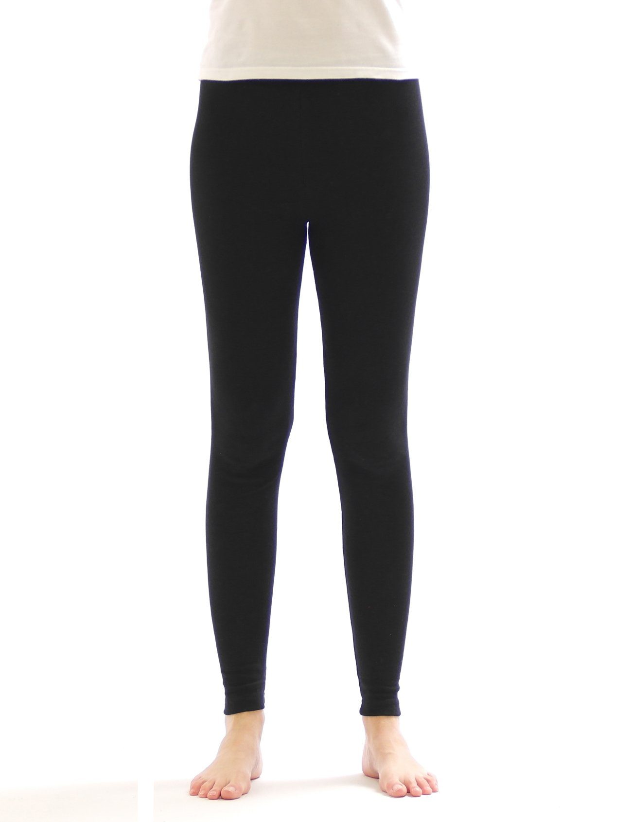 F&K-Mode Thermoleggings Kinder Mädchen Leggings Warm Fleece Thermo lang blickdicht