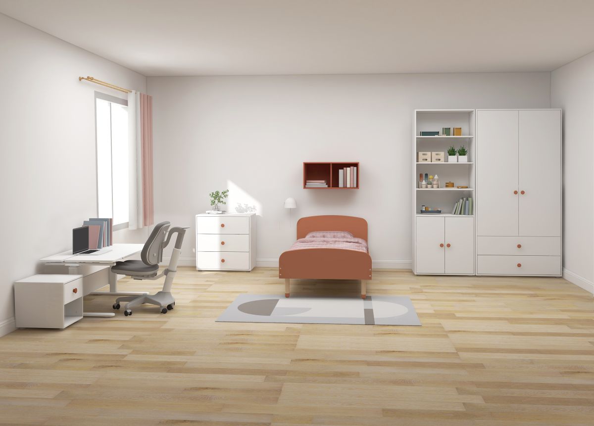 Flexa Bücherregal Roomie Weiß Violett