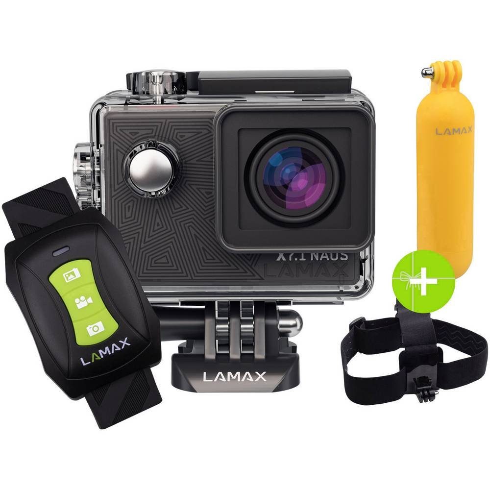 LAMAX X7.1 Actioncam Action Cam (Ultra HD, Full-HD, Wasserfest, WLAN)