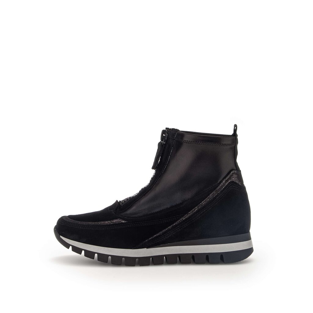 Gabor comfort Sportliche Stiefelette schwarz