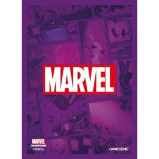 Gamegenic - Marvel Champions Art Sleeves - Marvel Purple (50 + 1)