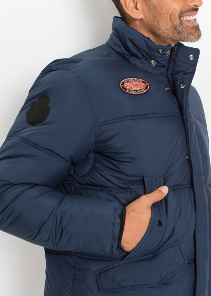 Outdoorjacke mit Kapuze