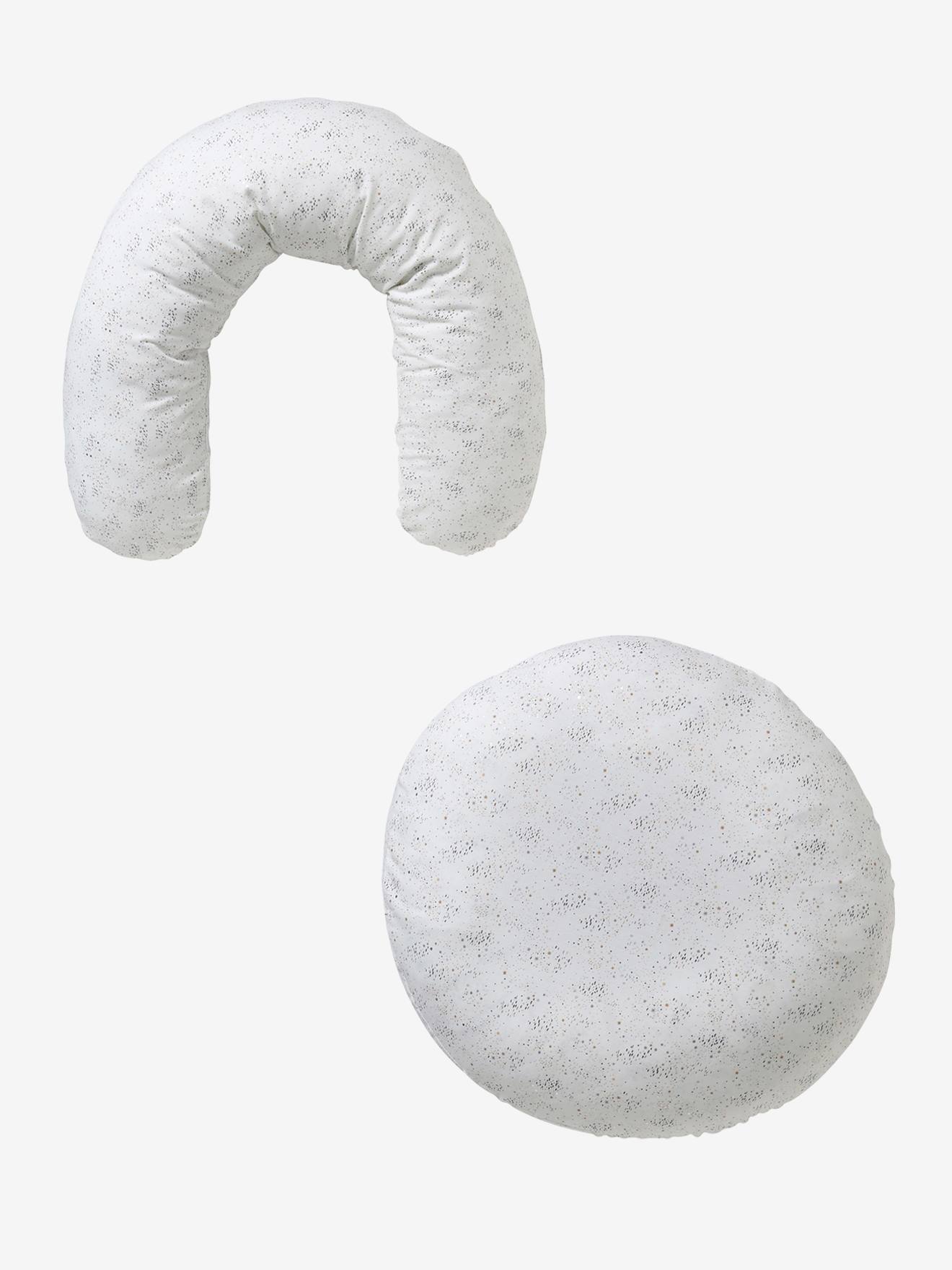 Coussin d'allaitement évolutif VERTBAUDET marine étoilé