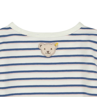 Bluse langarm, weiß für Mädchen