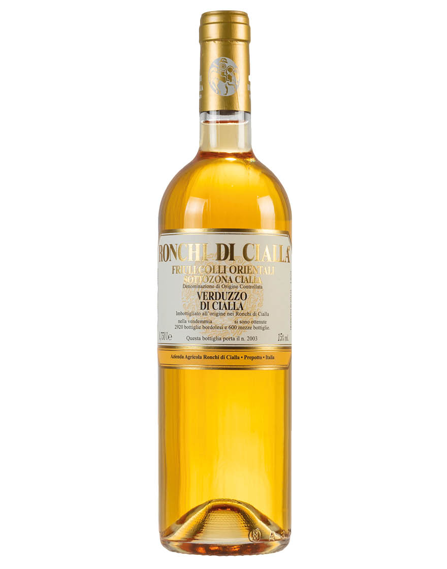 Friuli Colli Orientali DOC Verduzzo 2018 Ronchi di Cialla 0,75 ℓ