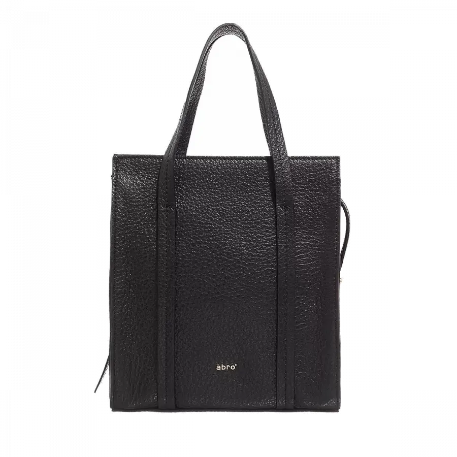 Abro - Abro Handle Bags Leder Black - schwarz