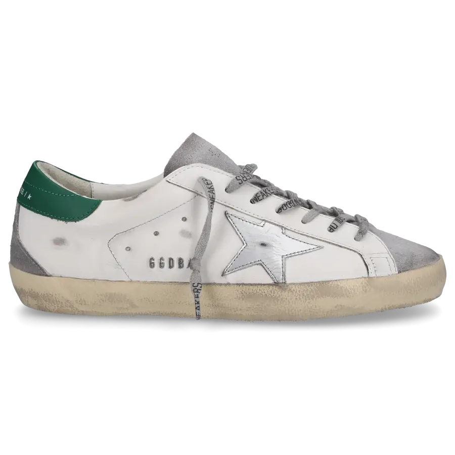 Golden Goose - Sneaker low SUPER-STAR Kalbsleder - weiß