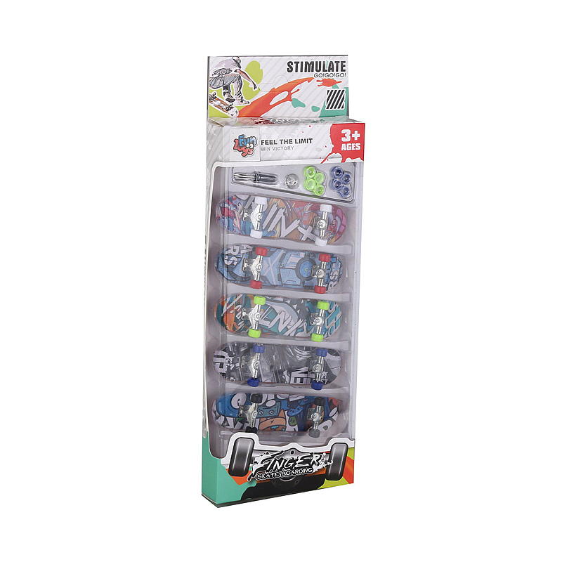 FunToys Fingerskateboard 5 stk