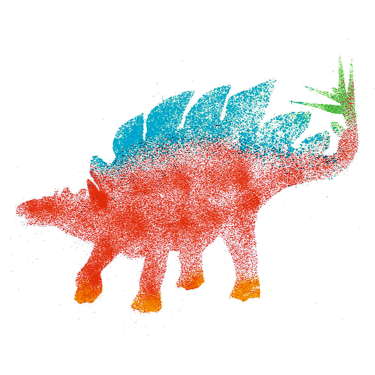 Airbrush-Stifte für Papier - T-Rex World