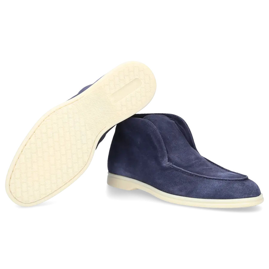EN AVANT - Stiefeletten VALENCIA Veloursleder - blau