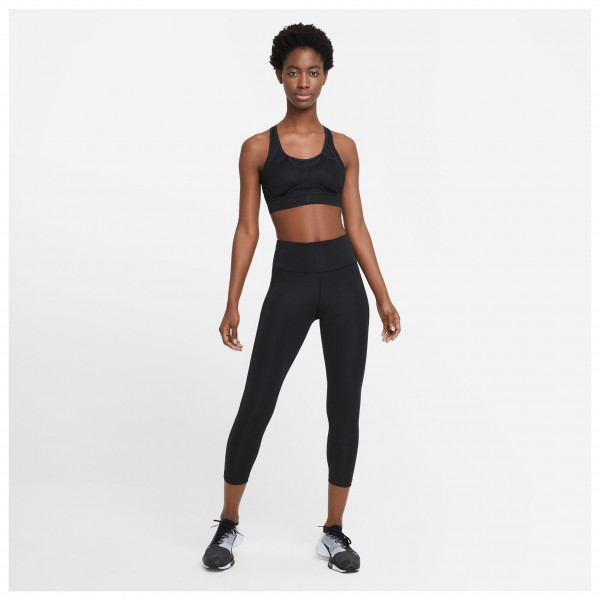 Nike - Women's Fast Mid-Rise Crop Running Leggings - Lauftights