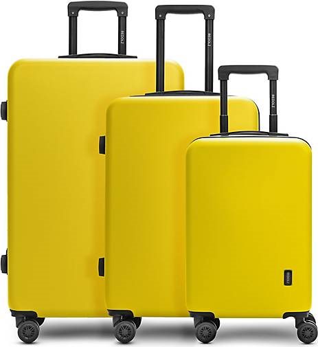 REDOLZ Essentials 09 3-SET 4 Rollen Kofferset 3-teilig
