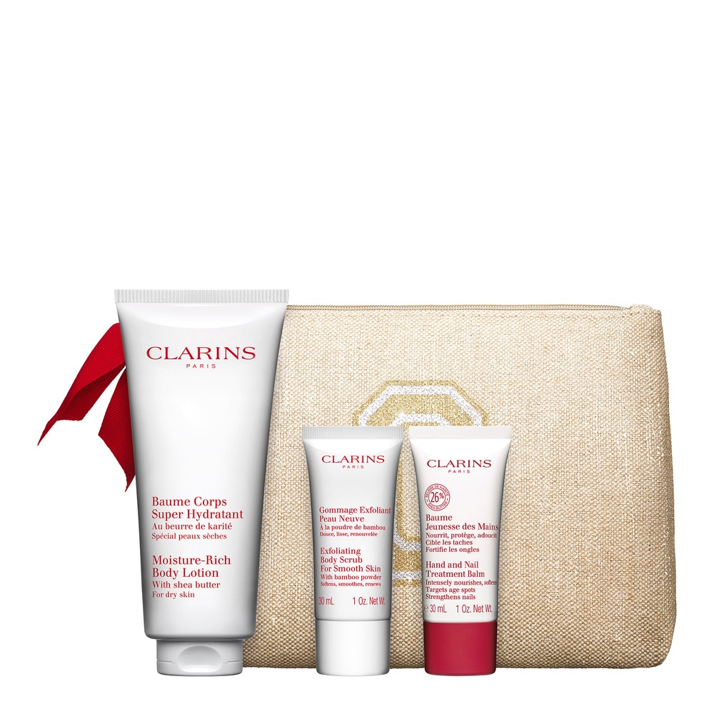 Clarins Coffret Baume Corps Super Hydratant  Coffret Noël Soin hydratant corps