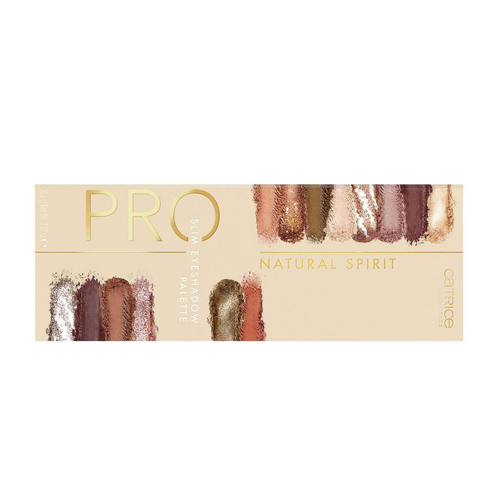 catrice Pro Natural Spirit Slim palette fards àpaupières 010 Neutral Elements Palette d'Ombres à Paupières