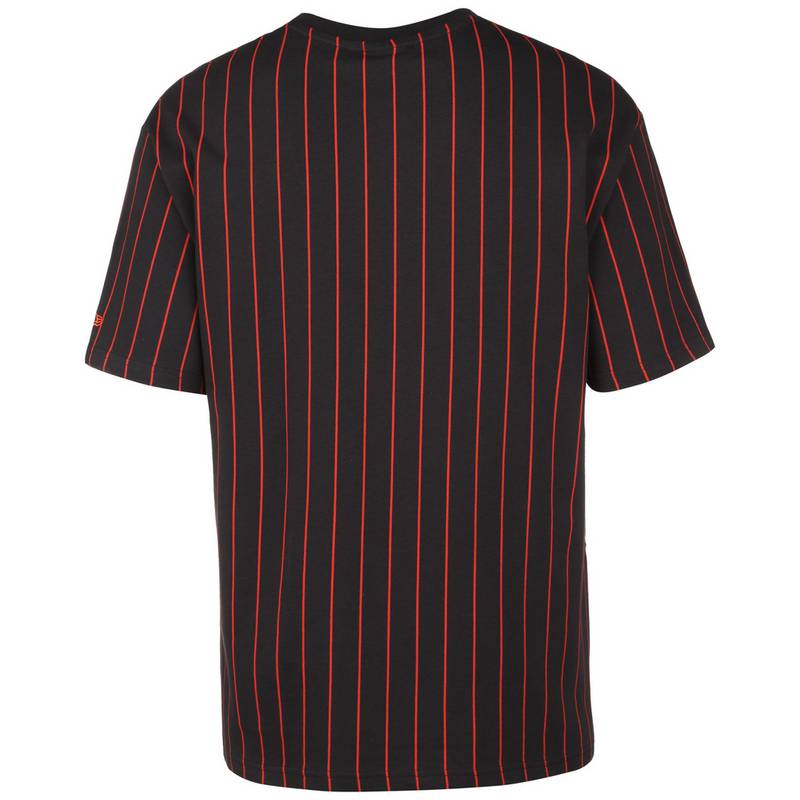 New Era NBA Pinstripe Oversized T-Shirt Herren