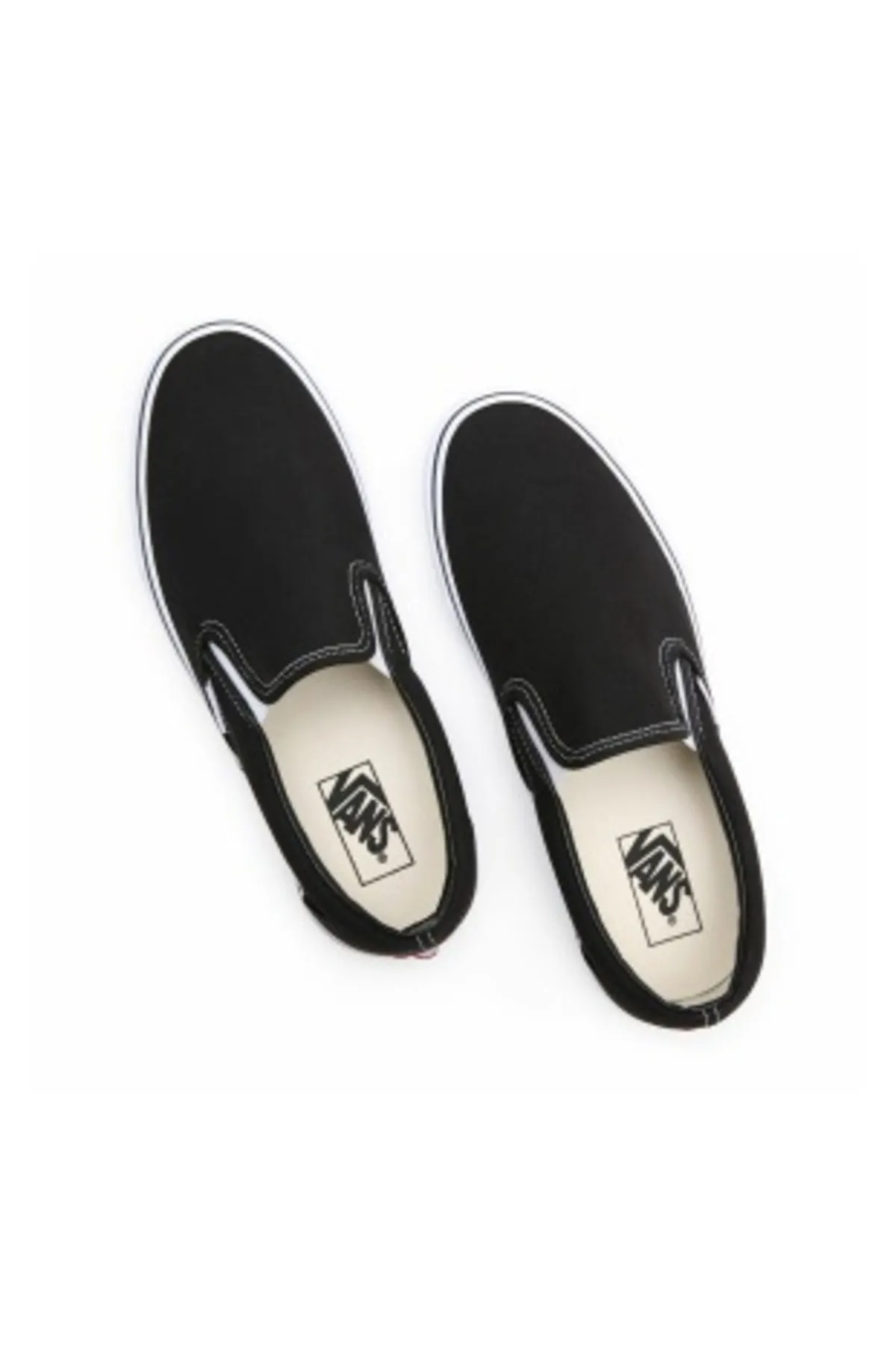 Vans  UA Classic Slip-On Schwarze Unisex-Sportschuhe