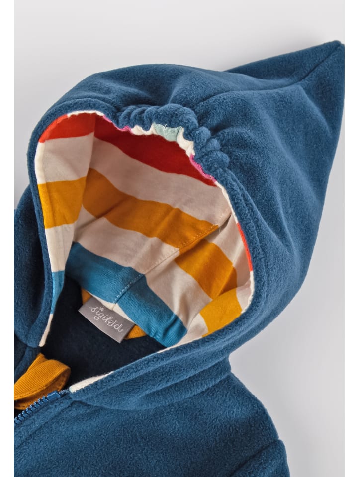 Sigikid Fleecejacke Happy Crocodile in dunkelblau günstig kaufen