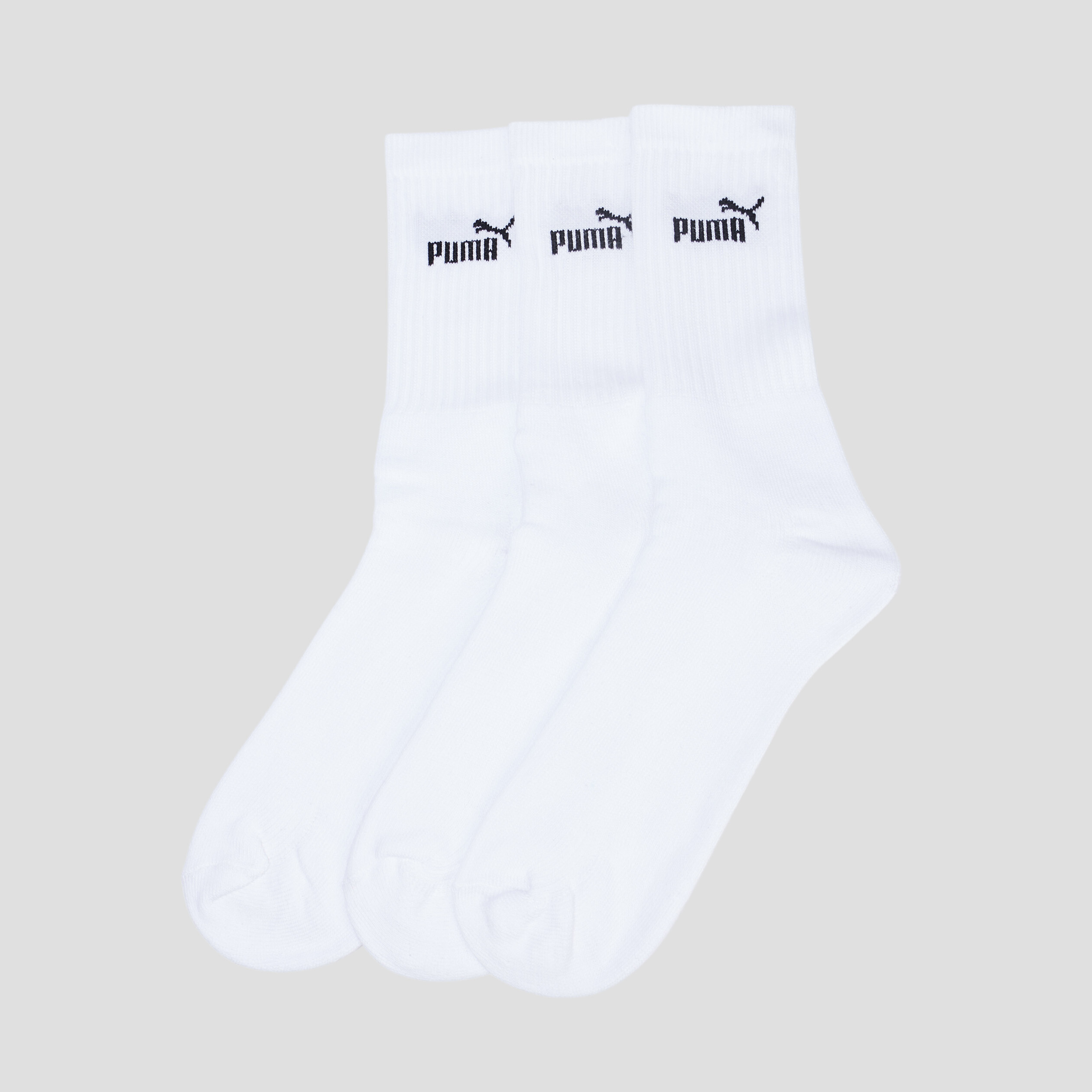 Lot 3 paires chaussettes Puma blanc homme | La Halle