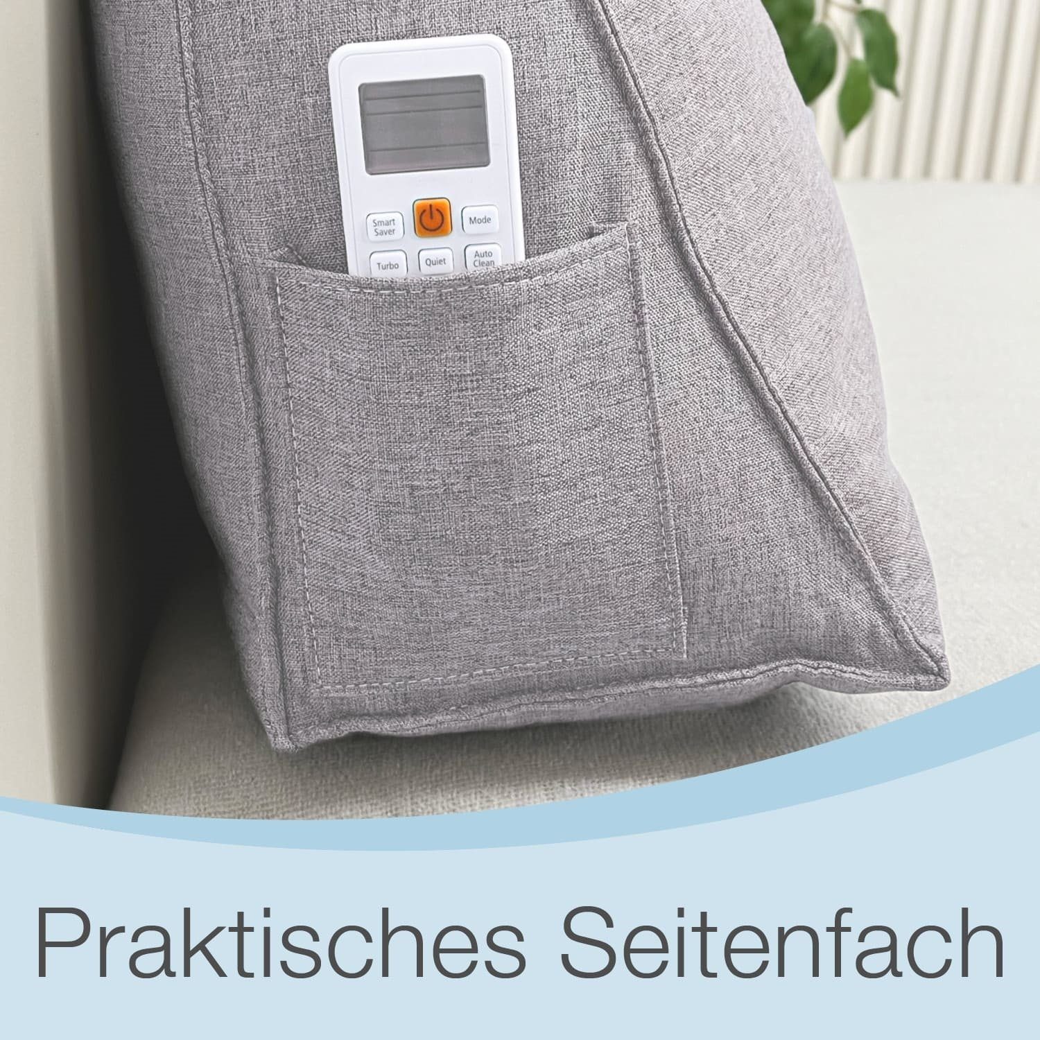 aktivshop Rückenkissen, 1-tlg., mit Stützfunktion