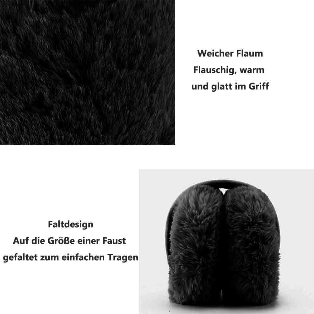 Questive Ohrenwärmer Damen Ohrwärmer Plüsch Ohrenwärmer Winter Verstellbarer Ohrenschützer