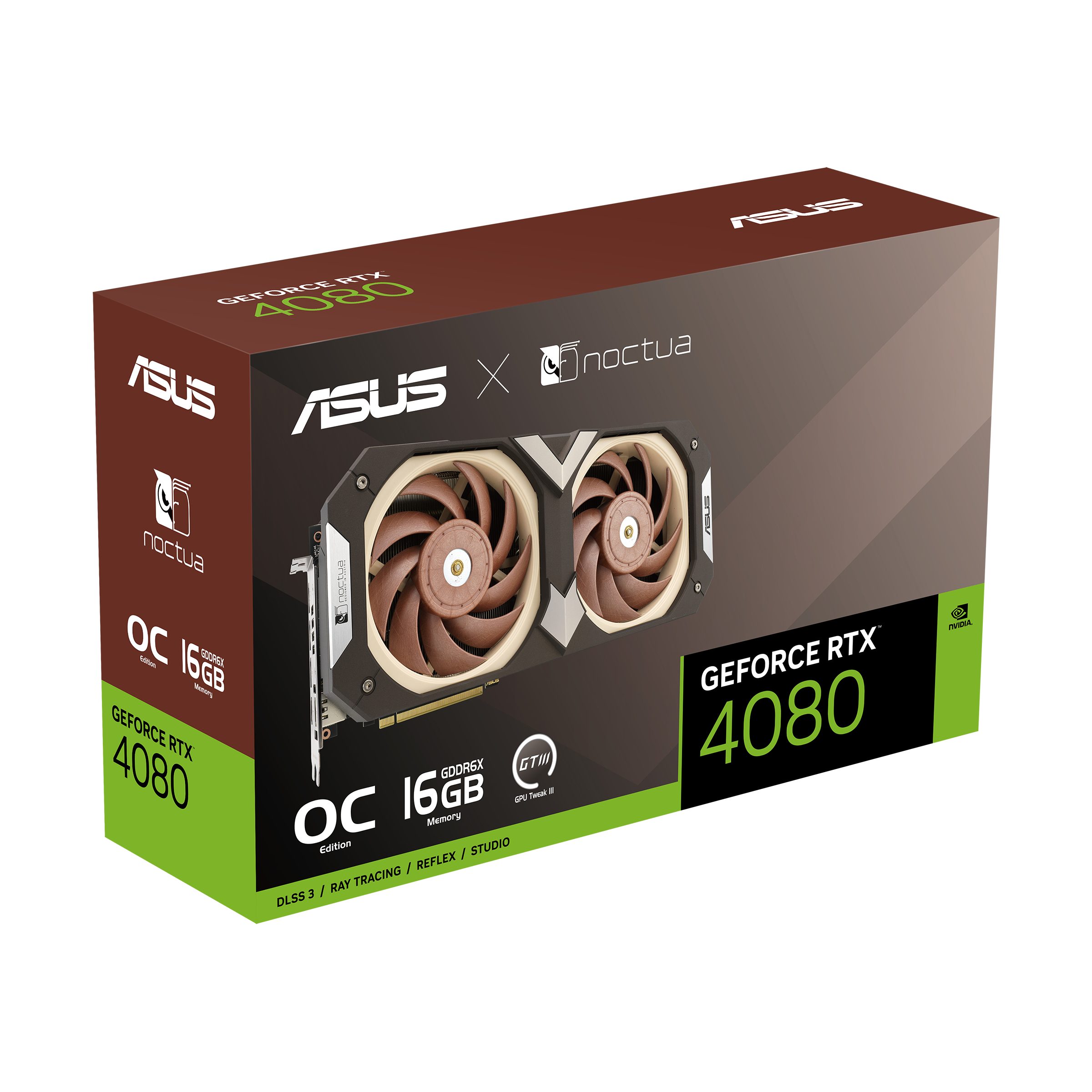 Asus RTX4080-O16G-NOCTUA Grafikkarte (16 GB, GDDR6X)