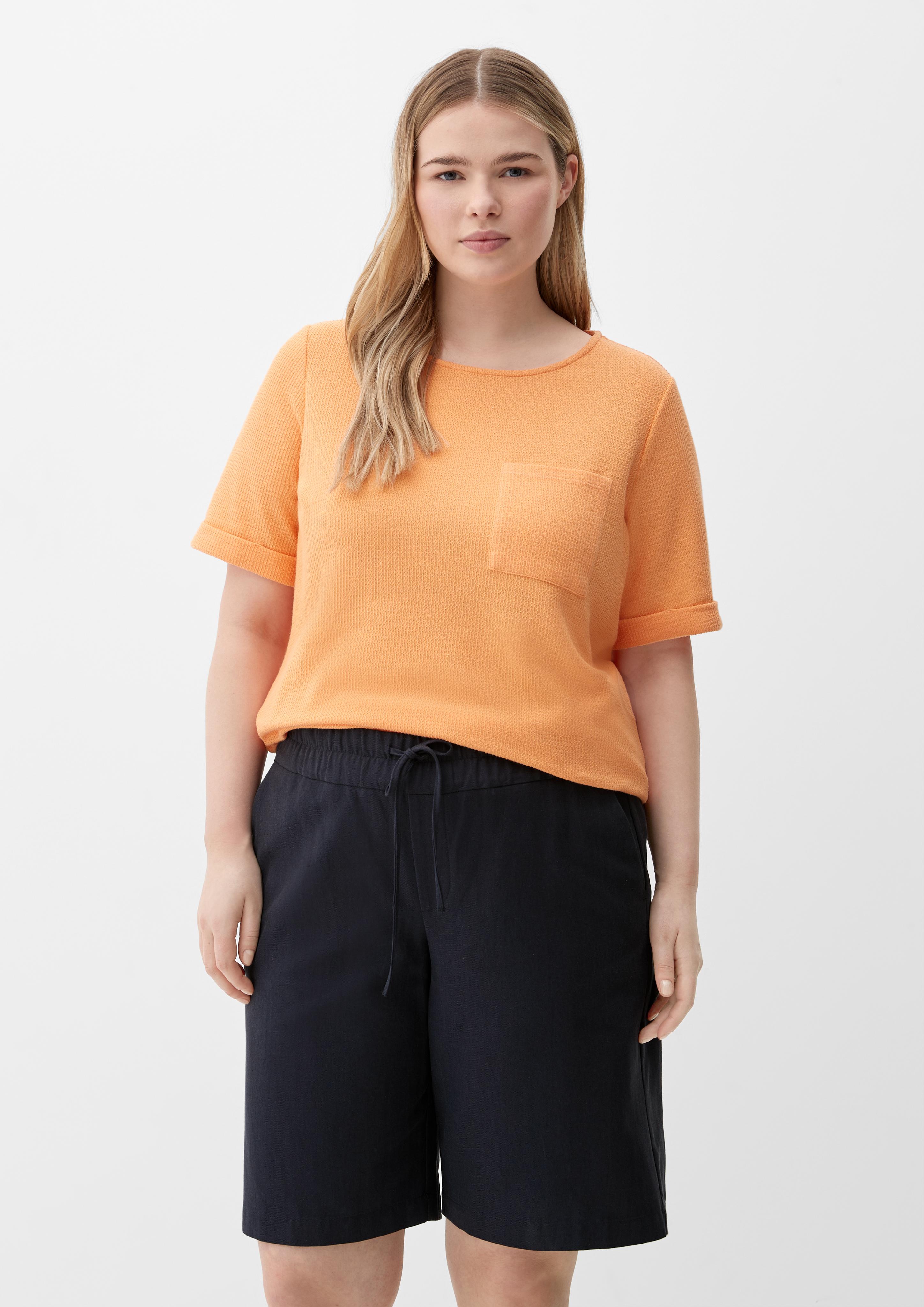 Non-stretch Bermudas mit Tunnelzugbund  2129417-5976