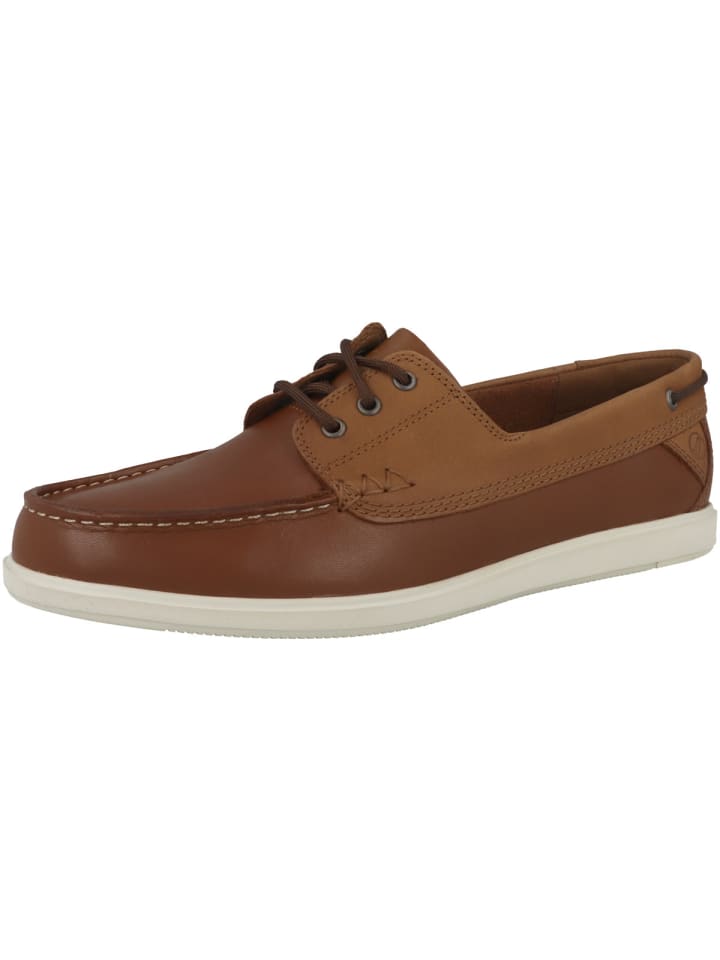 Clarks Slipper Bratton Boat in braun günstig kaufen