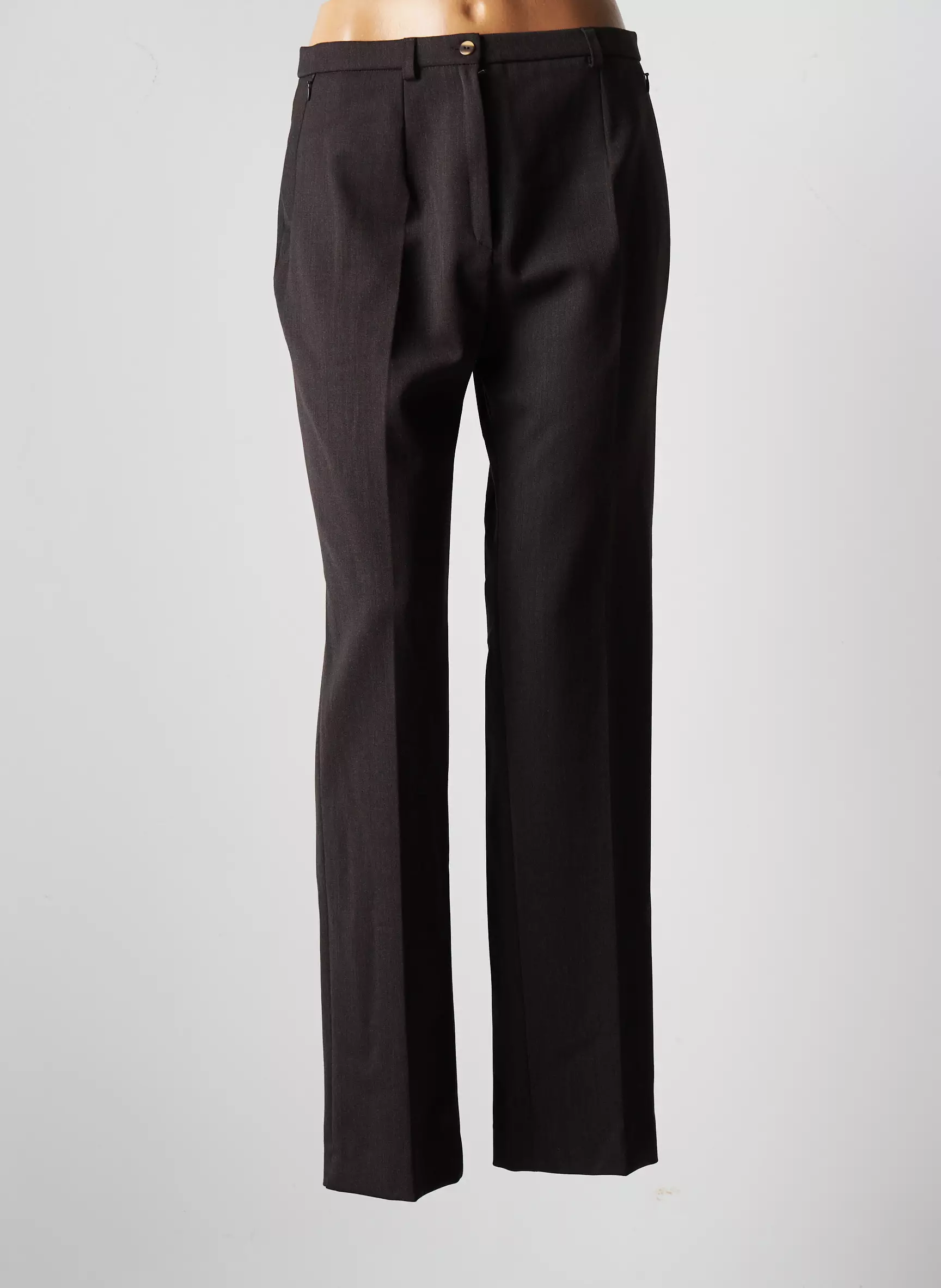 Jumfil Pantalons Droits Femme couleur marron