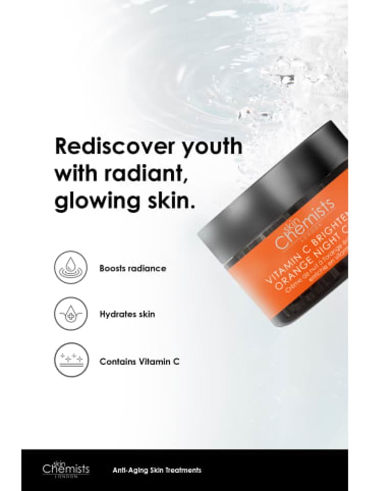 Skinchemists skinChemists Vitamin C Brightening Orange Nachtcreme 50ml günstig kaufen onesize