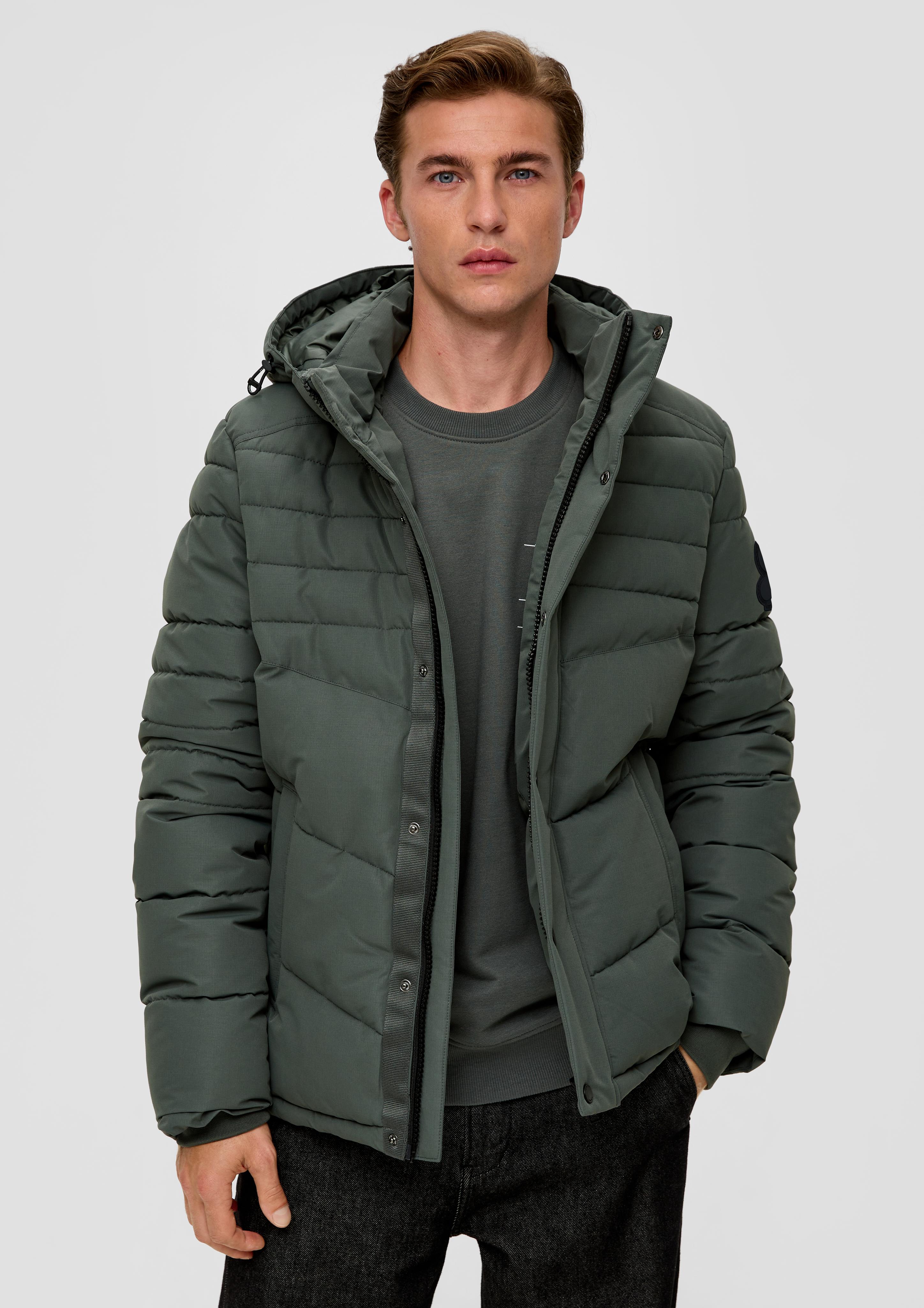 Steppjacke mit abnehmbarer Kapuze  2131769-7909