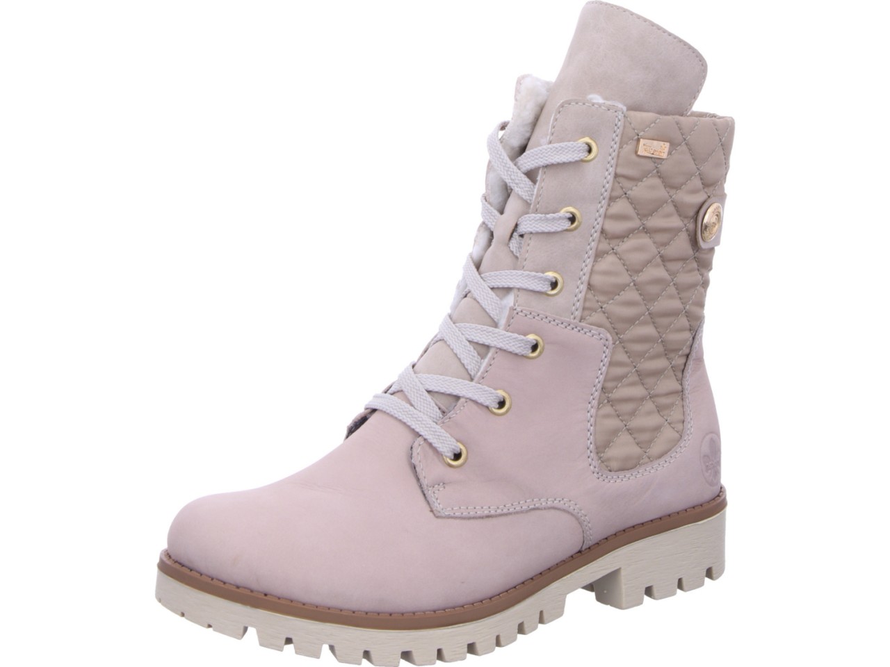 RIEKER Winterstiefel beige