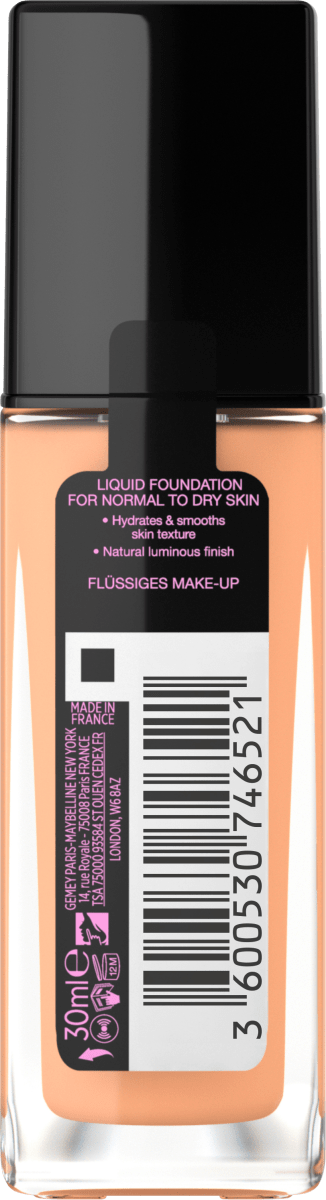 Foundation Fit Me Liquid, LSF 18, 120 Classic Ivory, 30 ml